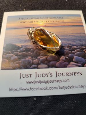 Pendant Small Mexican Amber- Created by Judy