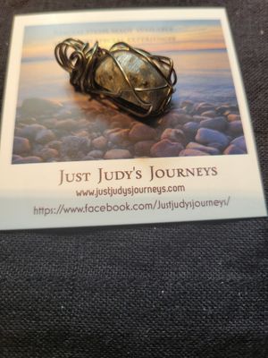 Pendant Rough Corderite (sapphire corundum)  - Created by Judy