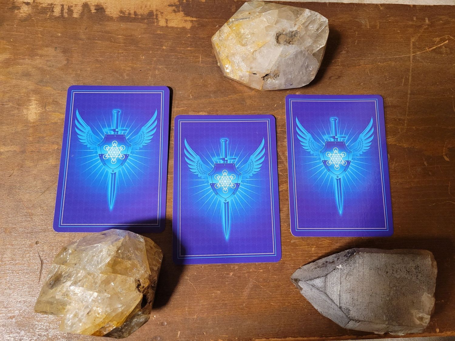 Cards/Messages -Past/Present/Possible Future (three Cards) Sent to you via email-Guidance