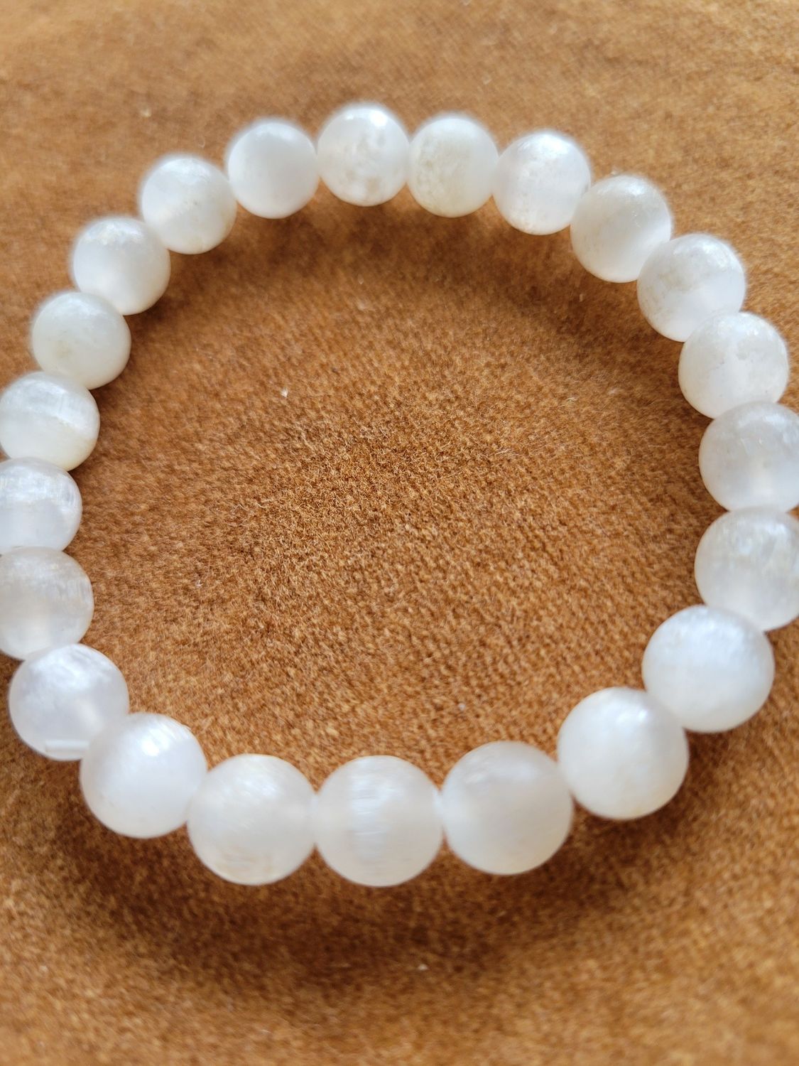 Bracelet Stretch -Selenite