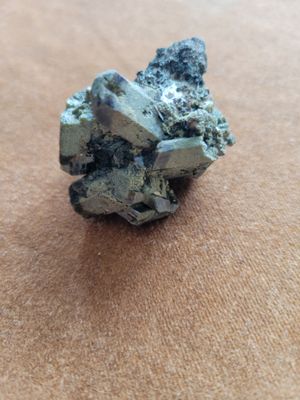 Crystal Rough Epidote Cluster