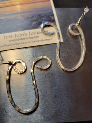 Judy&#39;s Hand-Designed Earrings- Not So Perfectly-Perfect -U&#39;s -Union-Unite