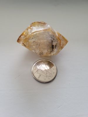 Crystal Herkimer Golden Healer Quartz Double Point