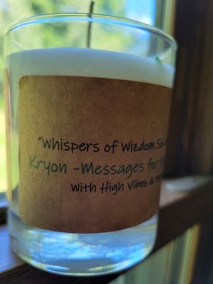 Judy&#39;s Soy Candle -Kryon- Messages for the New Human