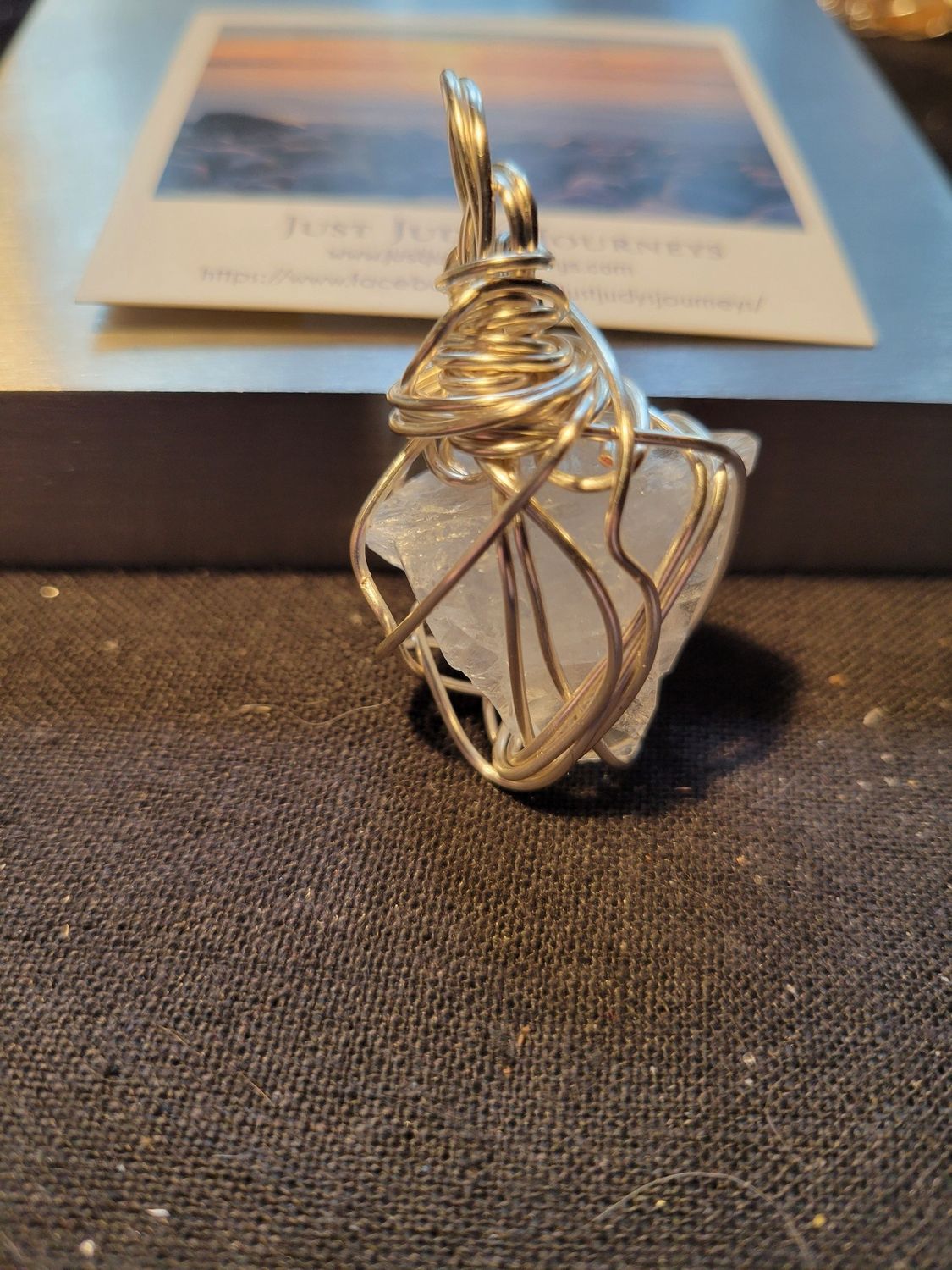 Pendant Apophyllite Chunk - Created by Judy