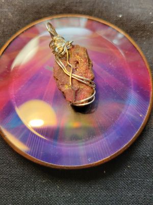 Pendant Rough Ruby(India)- Created by Judy