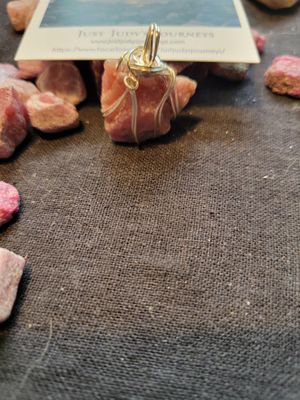 Pendant Rough Ruby(India)- Created by Judy