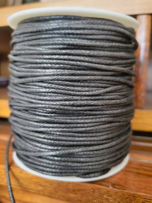 Cord Waxed Cotton for pendants -24inches in length