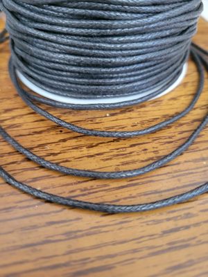Cord Waxed Cotton for pendants -24inches in length