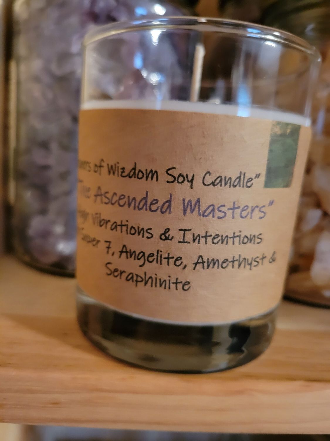 Judy&#39;s Soy Candle -The Ascended Masters