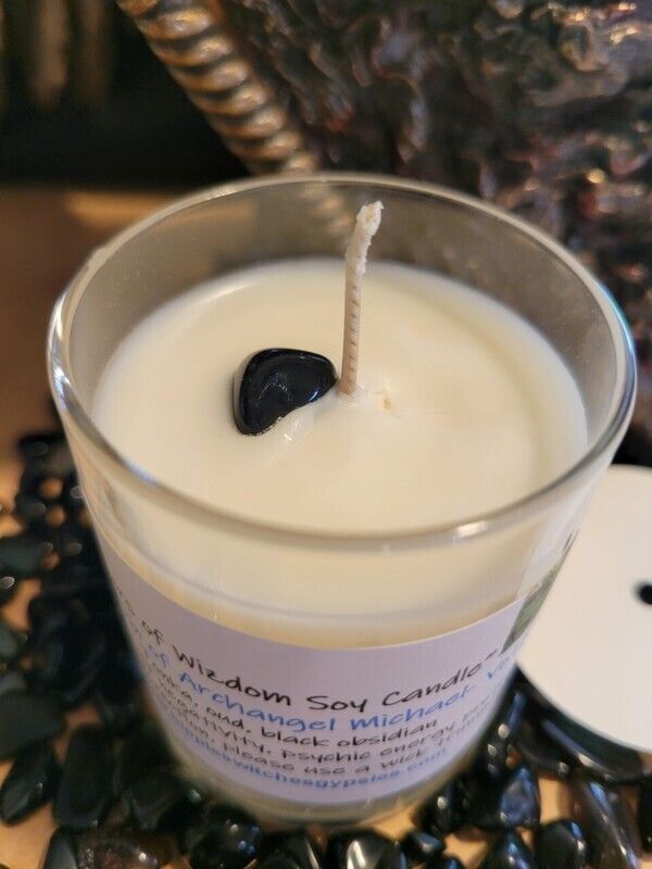 Judy&#39;s Soy Candle -VOTIVE SIZE Archangel Michael
