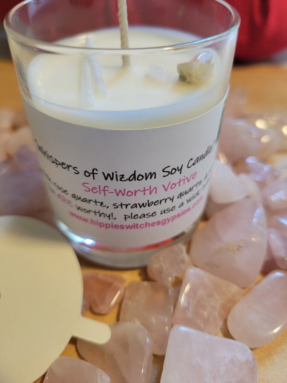 Judy&#39;s Soy Candle -VOTIVE SIZE Self Worth