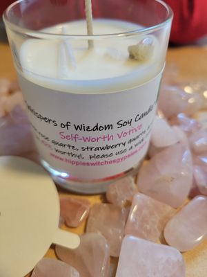 Judy&#39;s Soy Candle -VOTIVE SIZE Self Worth