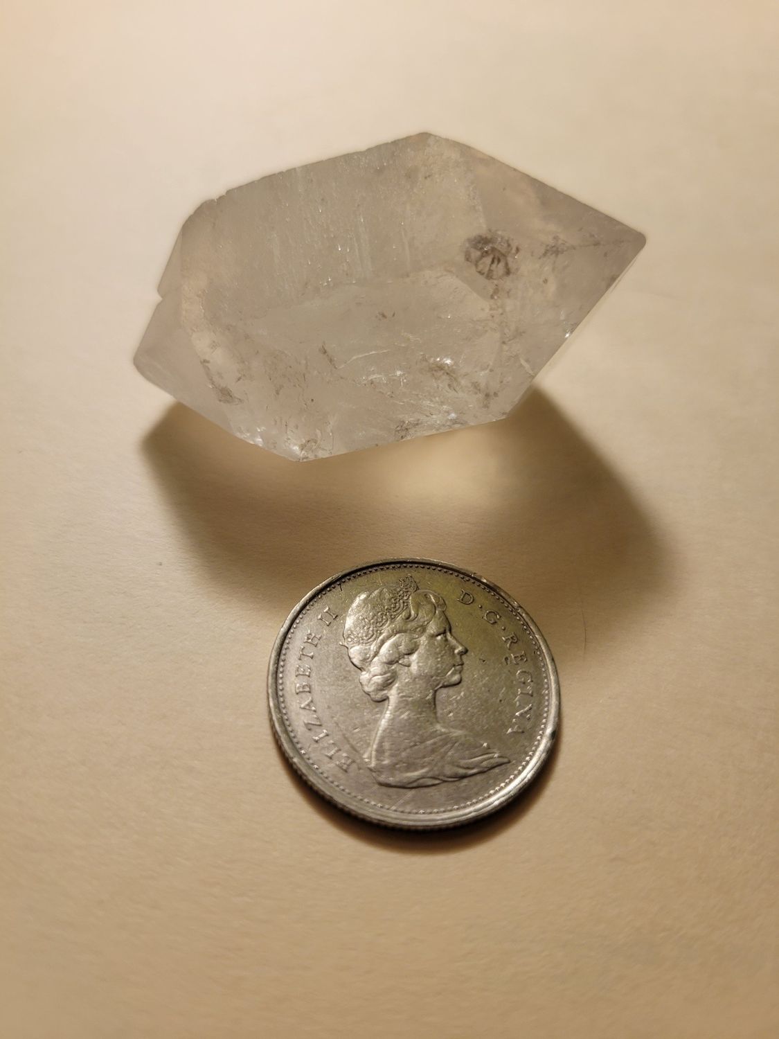 Crystal Lemurian Quartz -DT-Frosted