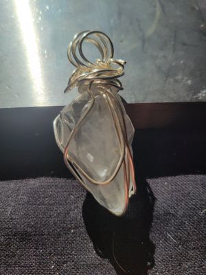 Pendant Lemurian Quartz - Created by Judy