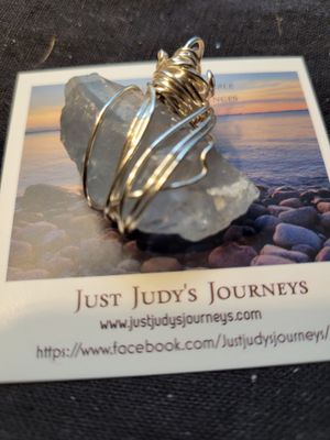 Pendant Blue Celestite - Created by JudyWAS$75