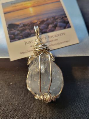 Pendant Blue Celestite - Created by Judy