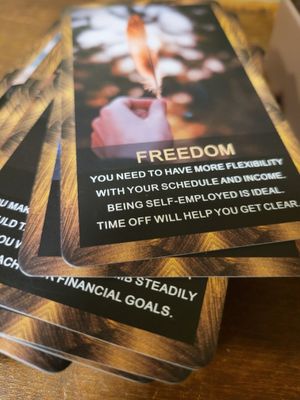 5$ Card/Messages-Career/Life/Money/Success