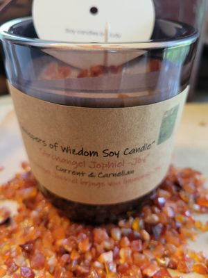 Judy&#39;s Soy Candle -Archangel Jophiel (Current) Large Size