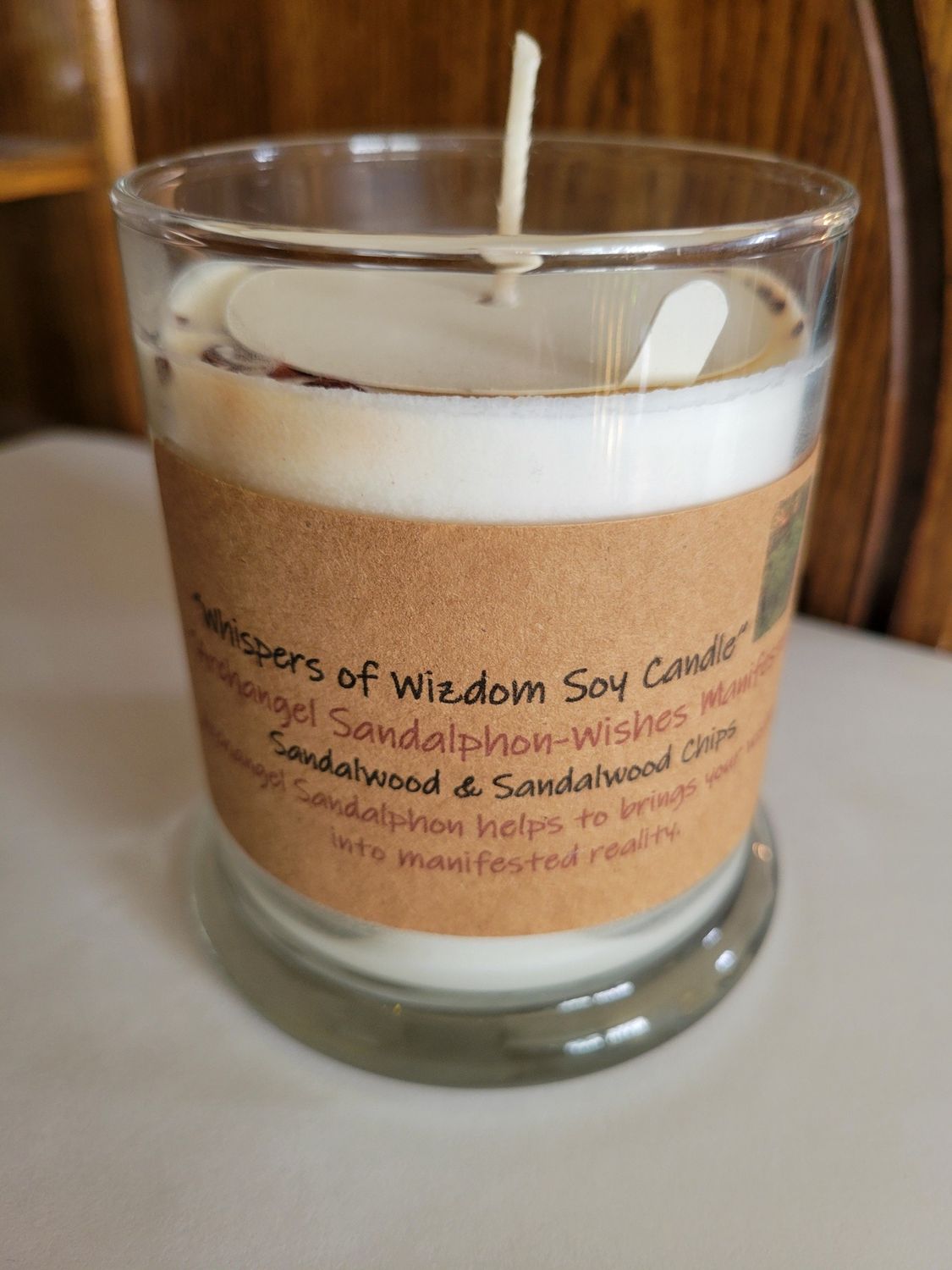 Judy&#39;s Soy Candle -Archangel Sandalphon (LARGE size)
