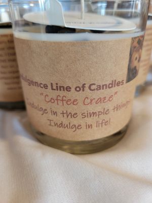 Judy&#39;s Soy Candle -Indulgence- Coffee Craze (regular size)