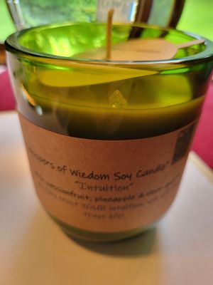 Judy&#39;s Soy Candle - Intuition LARGE (Passionfruit/Pineapple)