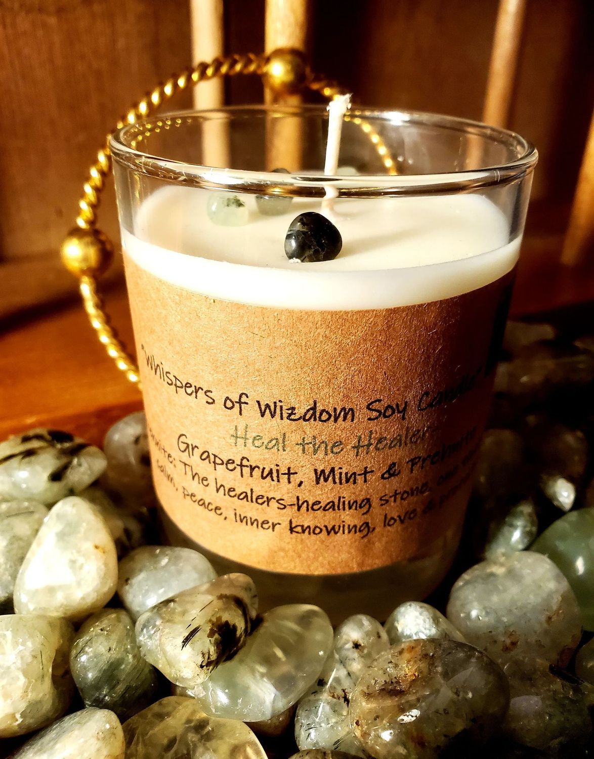 Judy&#39;s Soy Candle -Heal The Healer-Grapefruit/Mint