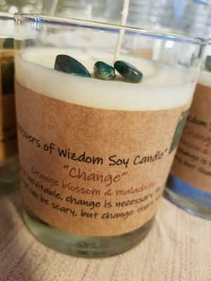 Judy&#39;s Soy Candle -Change-Orange Blossom