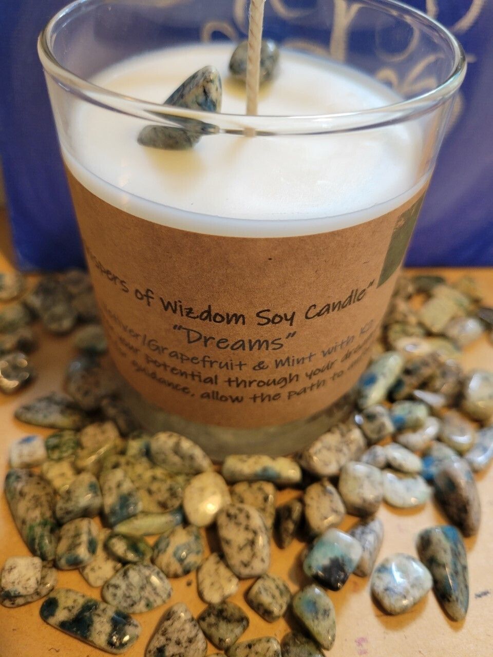 Judy&#39;s Soy Candle -Dreams-Vetiver/Grapefruit/Mint