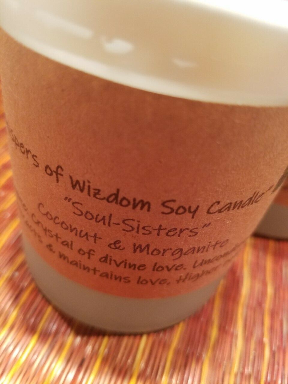 Judy&#39;s Soy Candle -Soul Sisters-Coconut (Retiring) SALE was$25