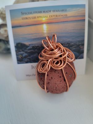 Pendant Ocean Clay - Add essential oil (if you wish) (Newfoundland) - Created by JudyWAS$55