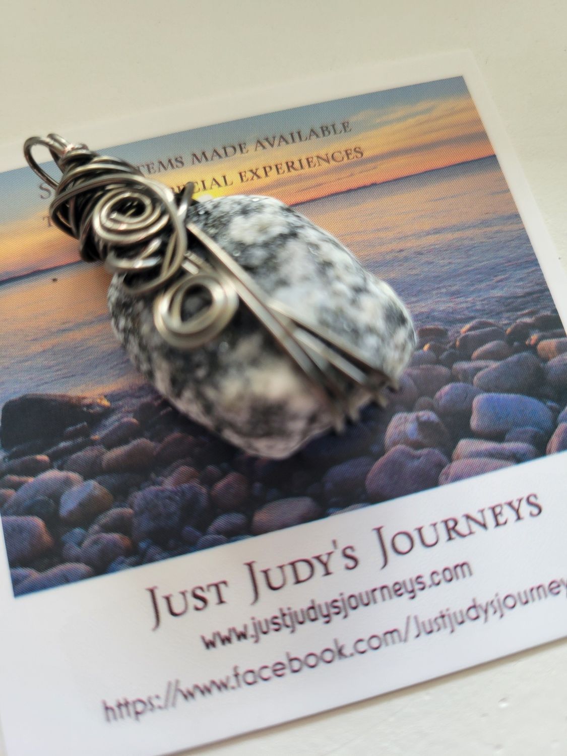 Pendant Ocean Diorite (Newfoundland)  - Created by Judy