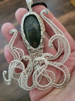 Pendant Creatures of the Sea-Octopus Created by Janelle
