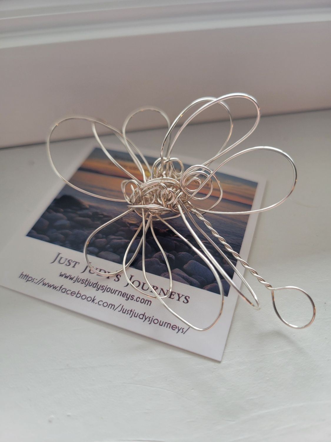Pendant Flower Petals-Blossom on your own Time(Medium) Created by Judy