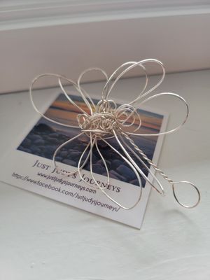 Pendant Flower Petals-Blossom on your own Time(Medium) Created by Judy