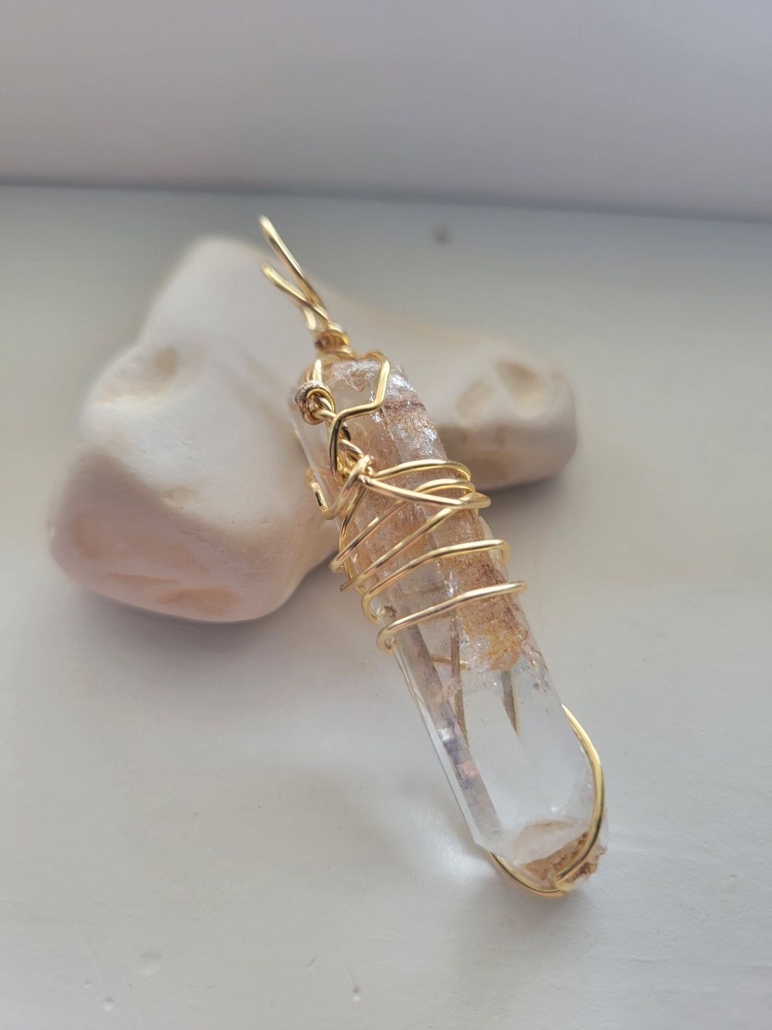 Pendant Laser Quartz- Created by Janelle