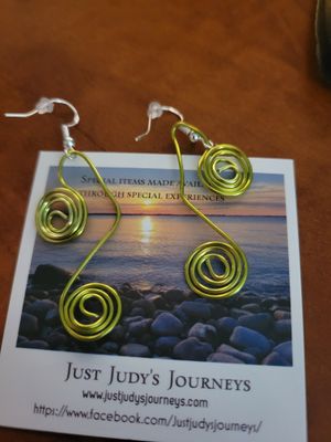 Judy&#39;s Hand-Designed Earrings- Not So Perfectly-Perfect -Healing Vibes.