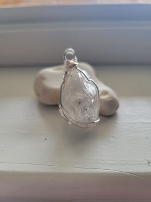 Pendant Herkimer Crystal- Created by Janelle