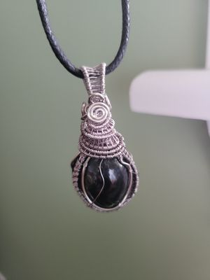 Pendant Green Jasper- Created by Janelle