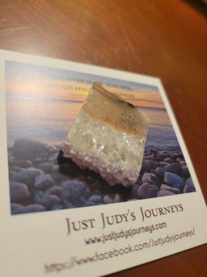 Crystal Amethyst/Quartz Slice