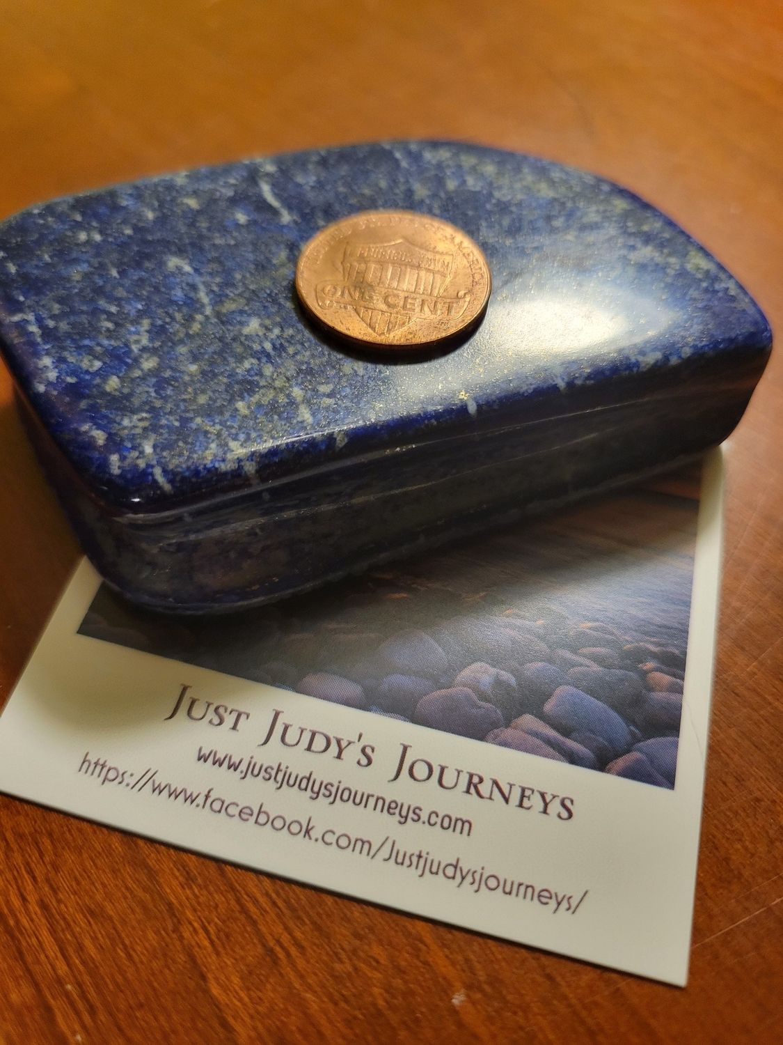 Crystal Lapis Lazuli Slab ( 157gms)
