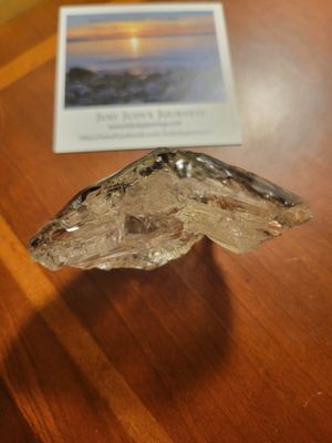 Crystal Smoky Elestial Quartz 59gms