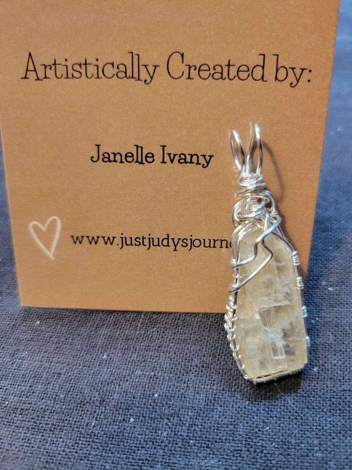 Pendant Kunzite - Created by Janelle