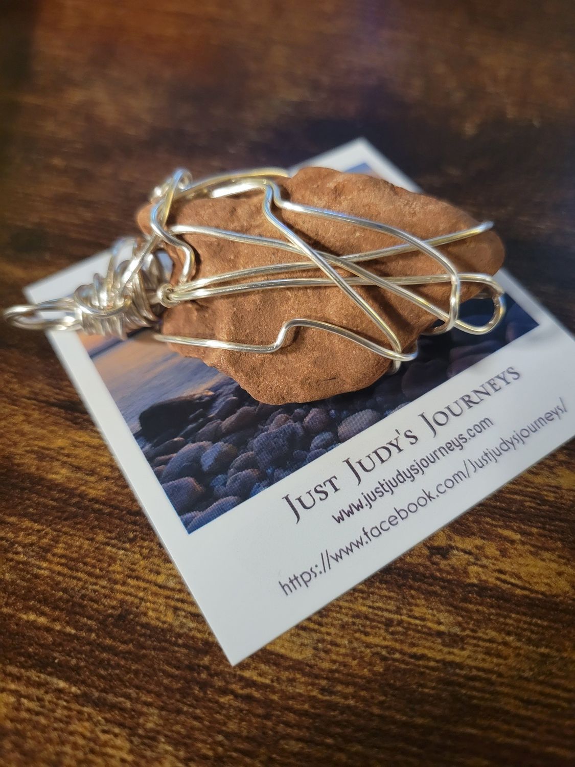 Pendant Sedona Vortex Clay - Add essential oil (if you wish) - Created by Judy