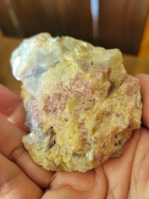 Crystal Stunning Lepidolite/Rare Pink Tourmaline in Matrix  WAS $75