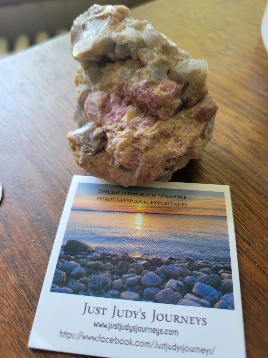 Crystal Stunning Lepidolite/Rare Pink Tourmaline in Matrix