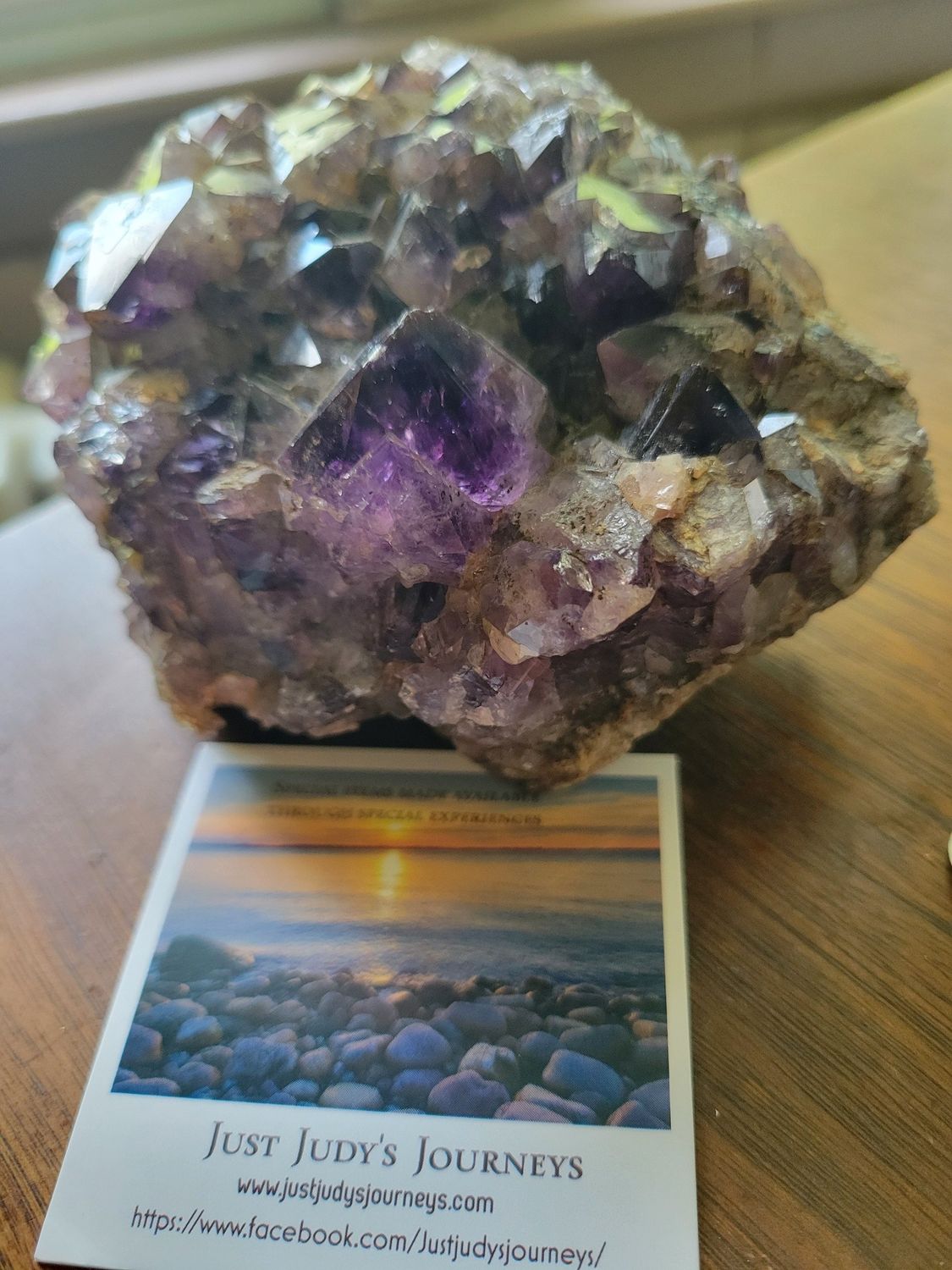 Crystal Amethyst Large (Self mined) Chunk