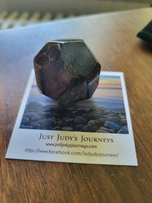 Crystal Garnet Sphere (India)