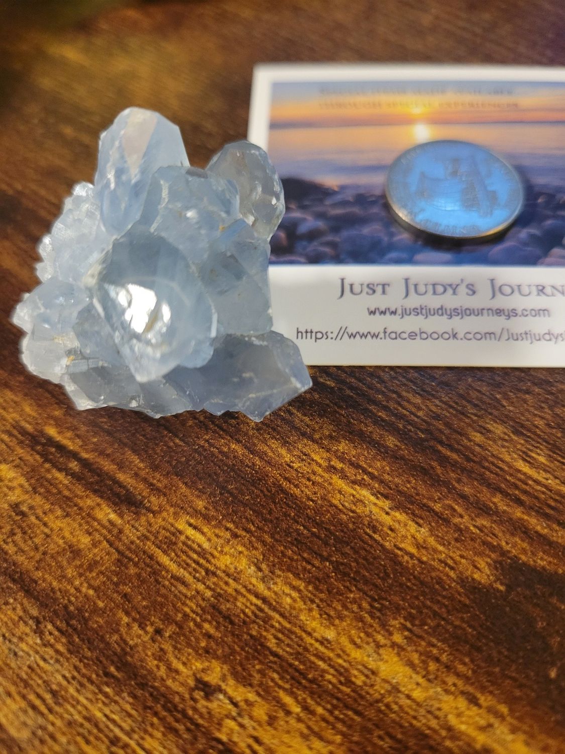 Crystal Celestite Chunk 1.8 ozs