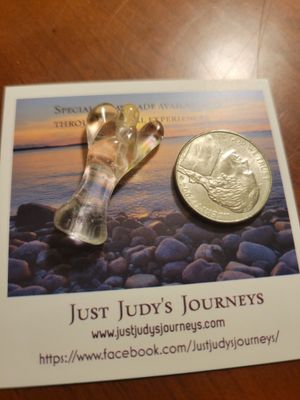 Crystal Carving Angel Clear Quartz